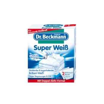 Dr.Beckmann Super Weiss 2x40g saszetki wybielające